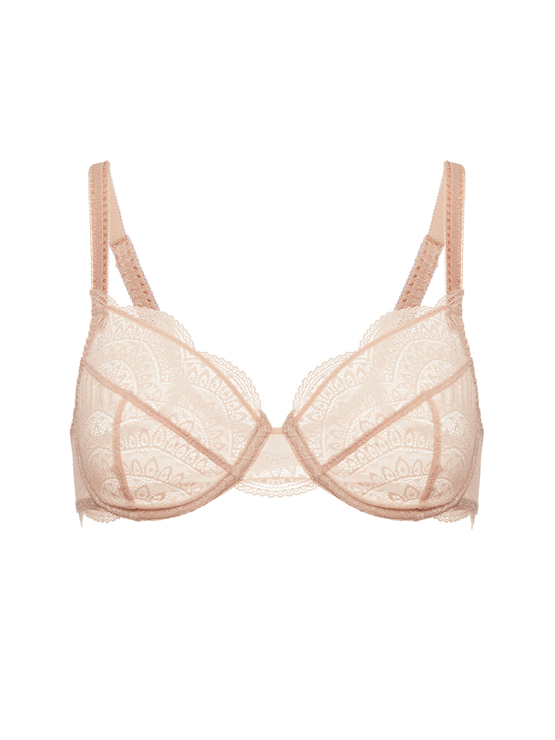 Full cup bra - Peau rosée