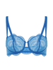 Half cup bra - Myosotis Blue