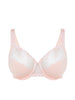 Full cup support bra - Blush