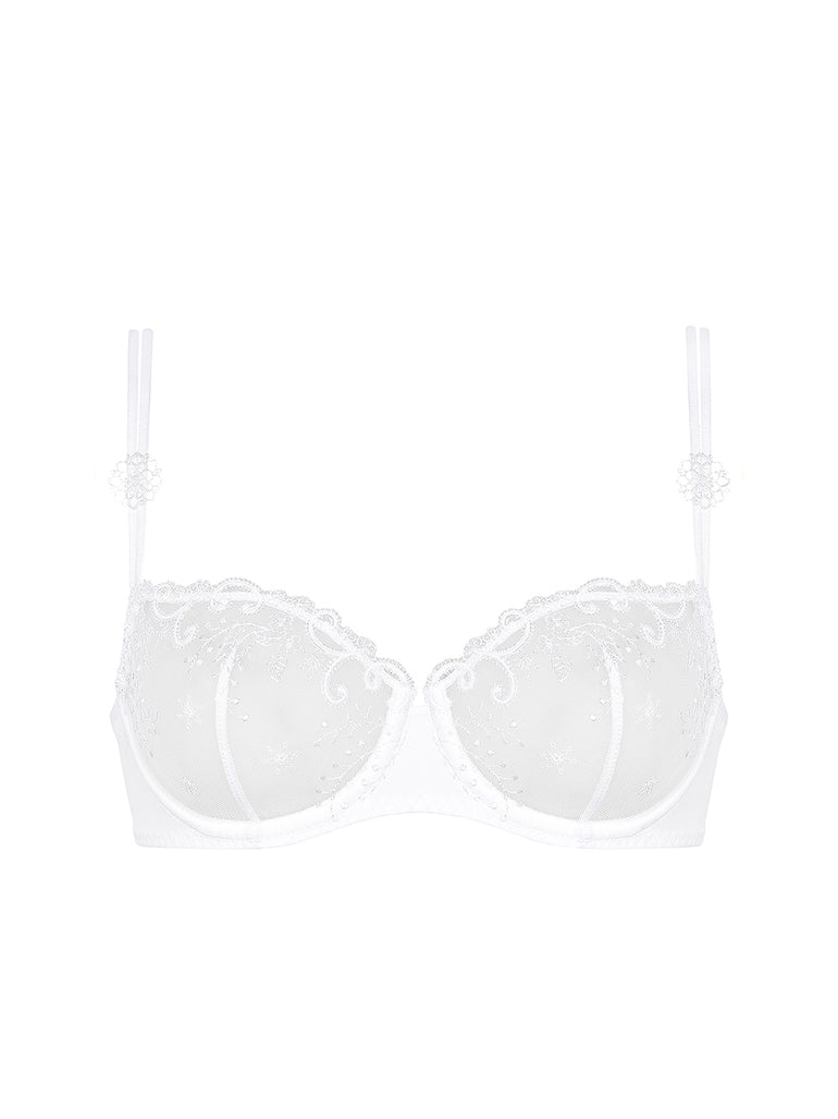 Delice Sheer Demi - White