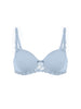 Squared neckline spacer bra - Dream Blue