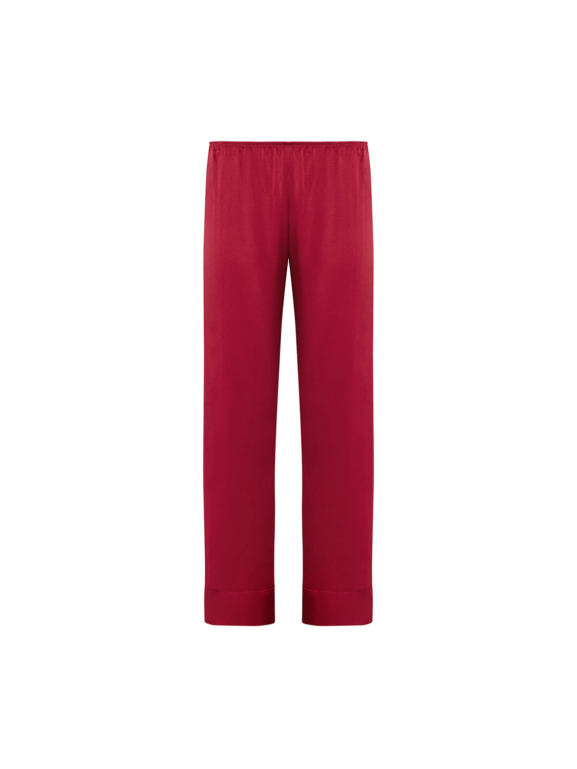 Dream Silk Pant - Tango Red