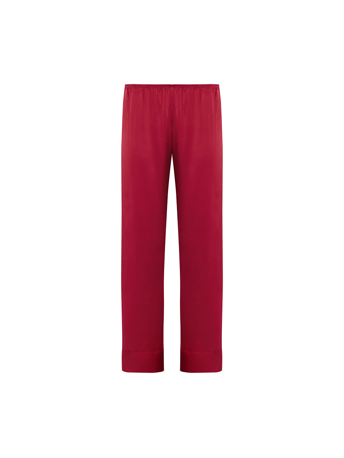 Dream Silk Pant - Tango Red
