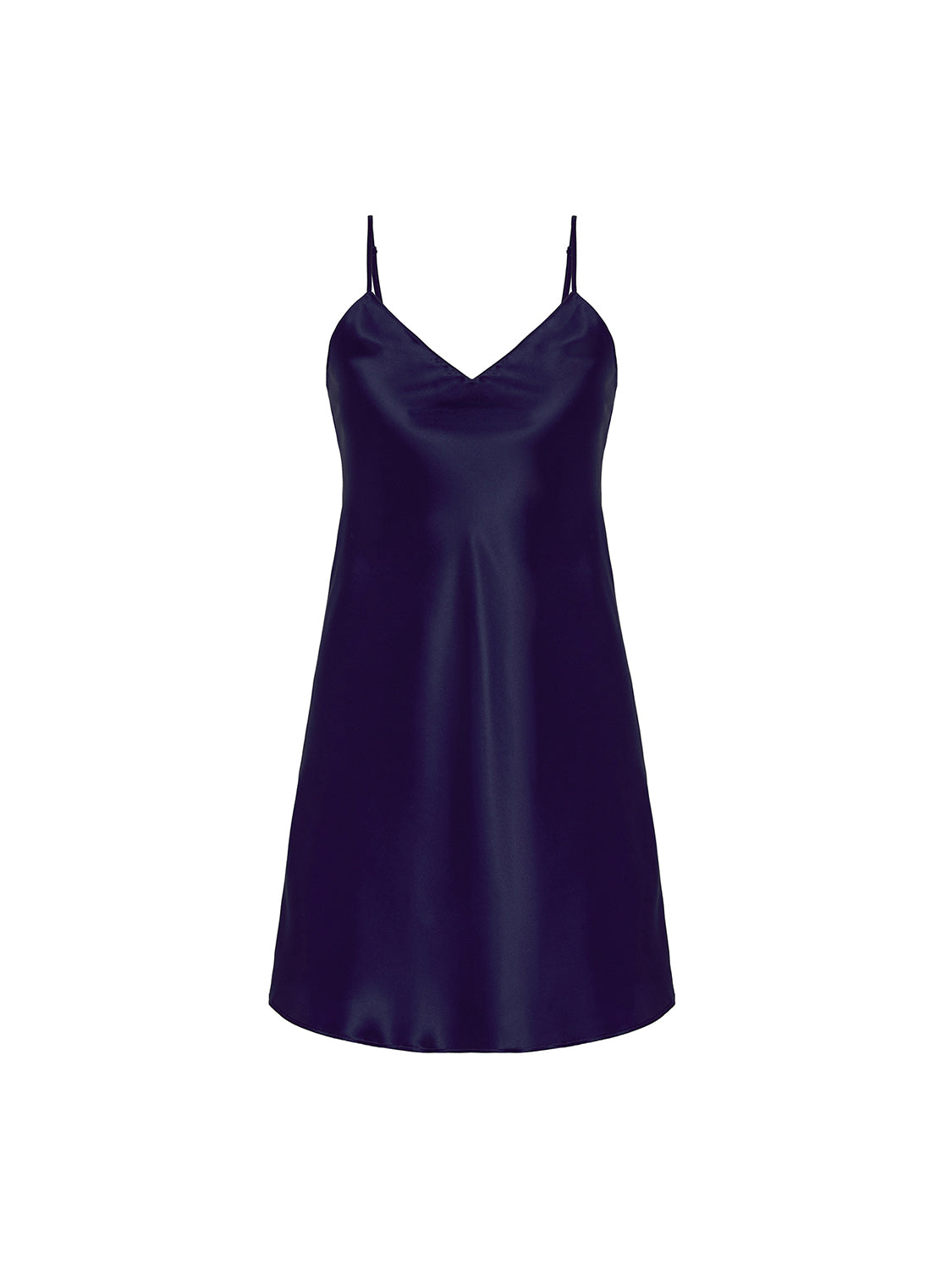 Dream Silk Dress - Midnight