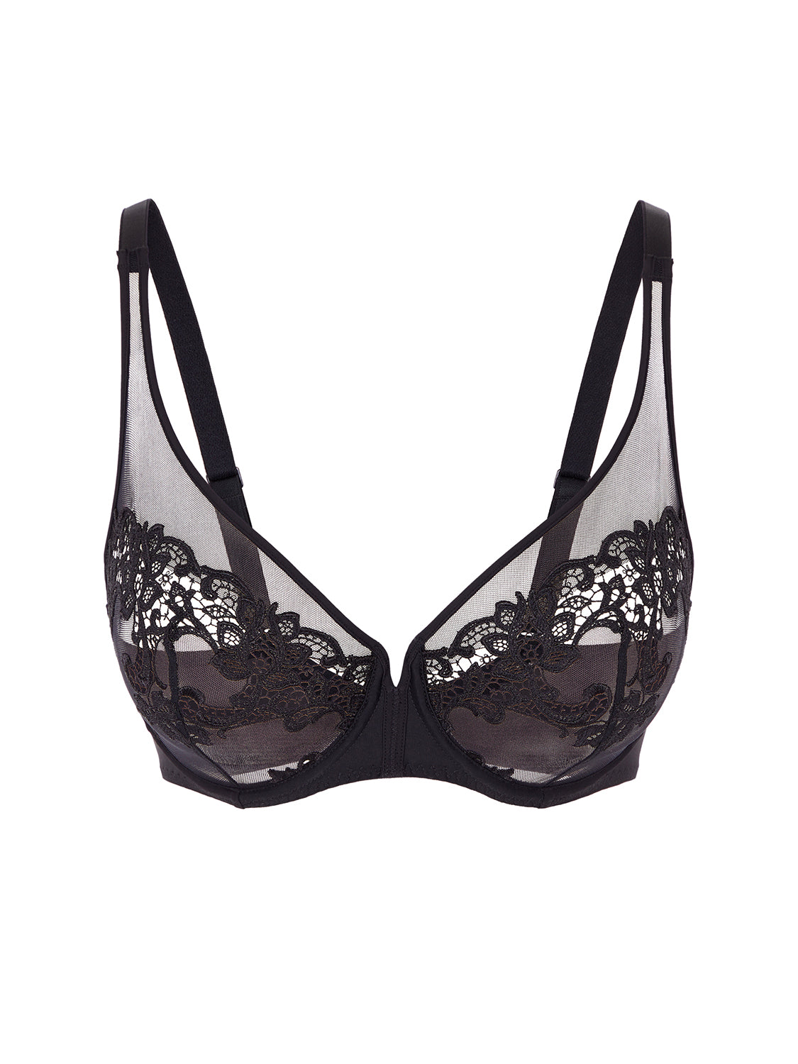 Saga Full Coverage Plunge - Black