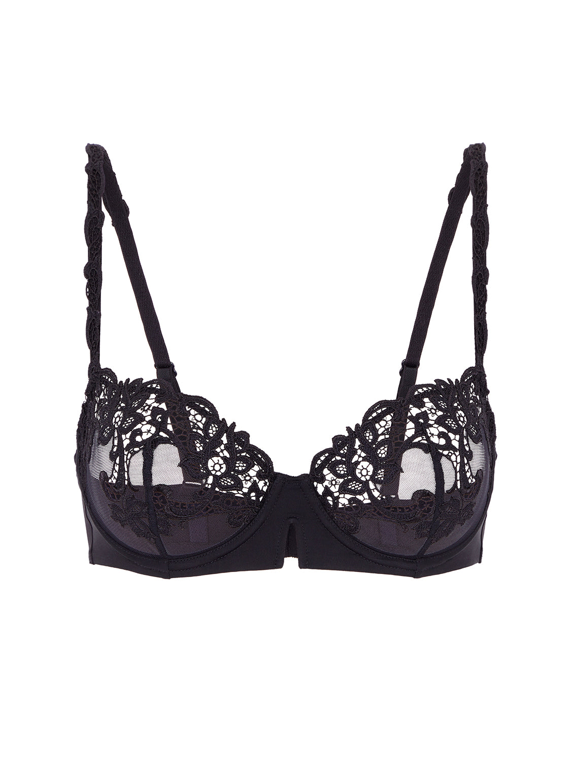Saga Sheer Demi - Black
