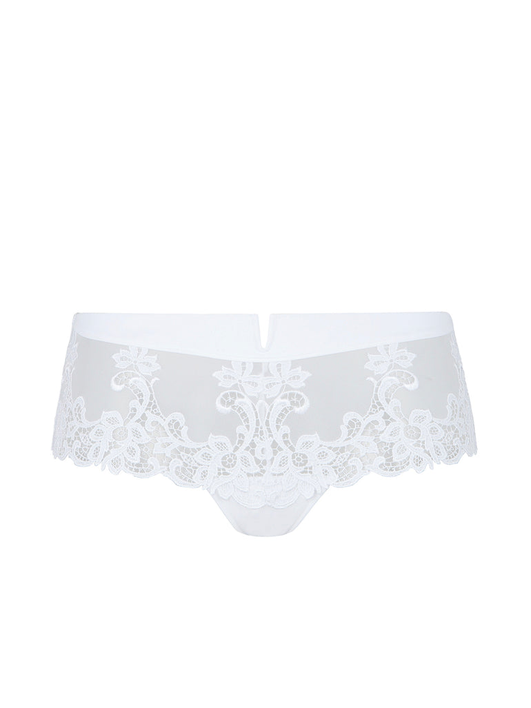 Saga Boyshort - White