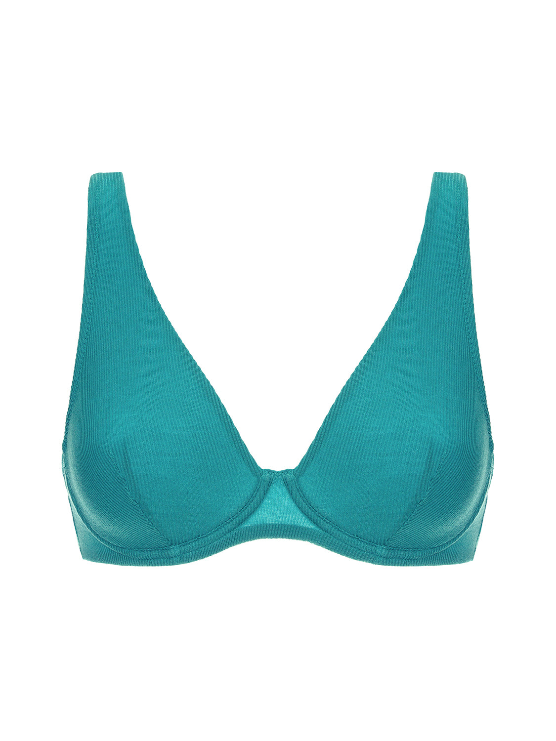 Eugenie Full Coverage Plunge - Saline Blue