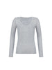 Long Sleeve Top - Light Grey