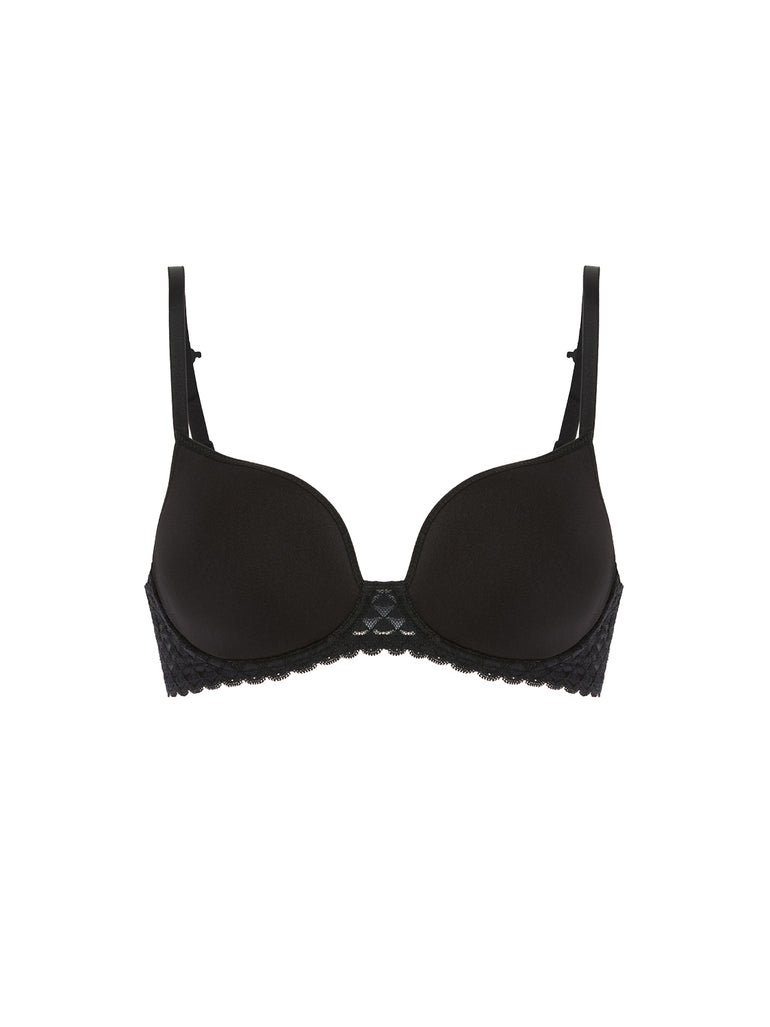 Spacer plunge bra - Black