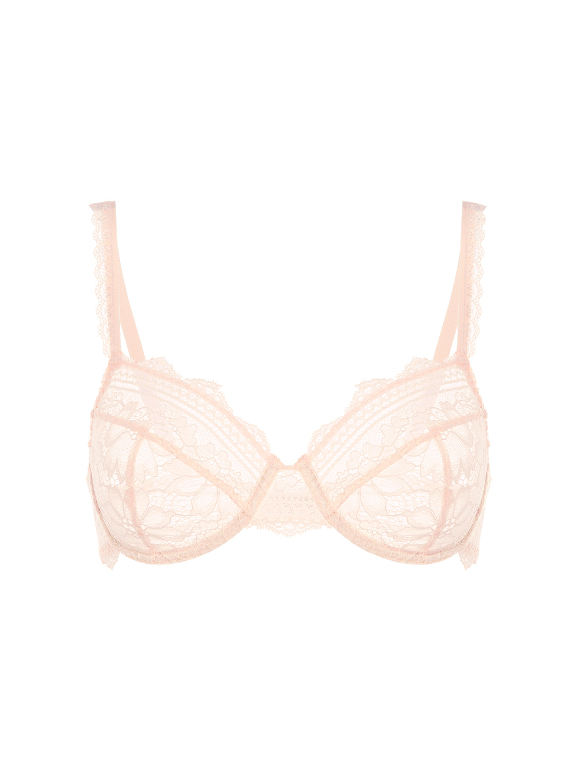 Full cup bra - Petal Powder