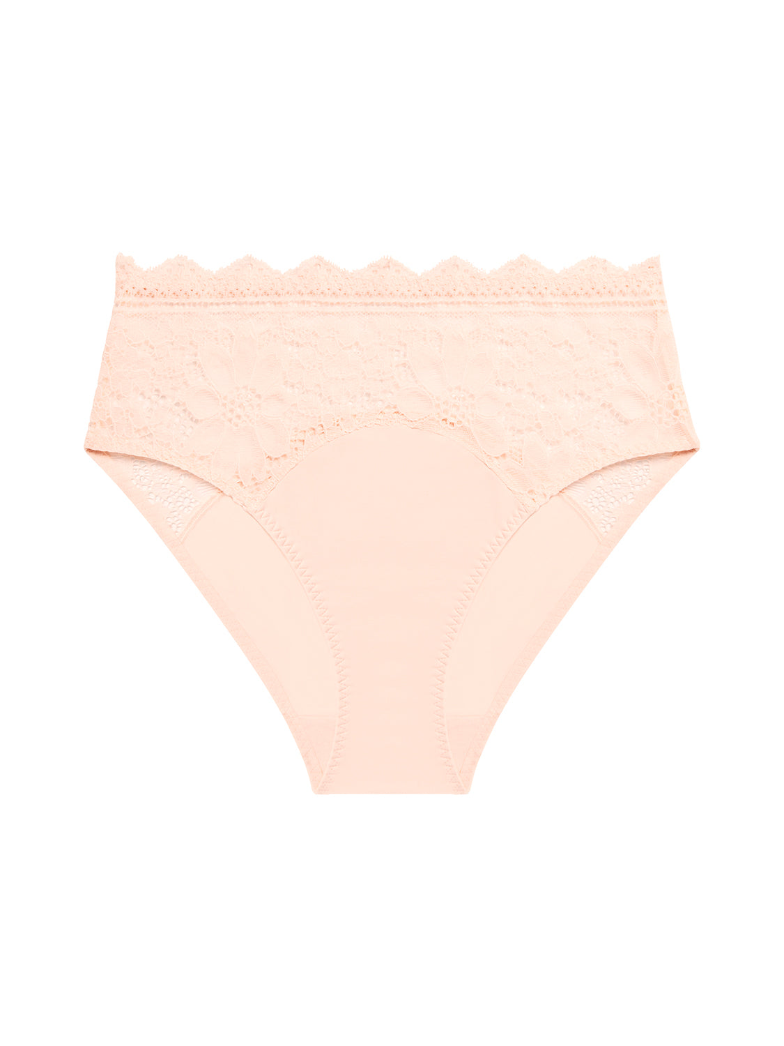 High-waist brief - Petal Powder