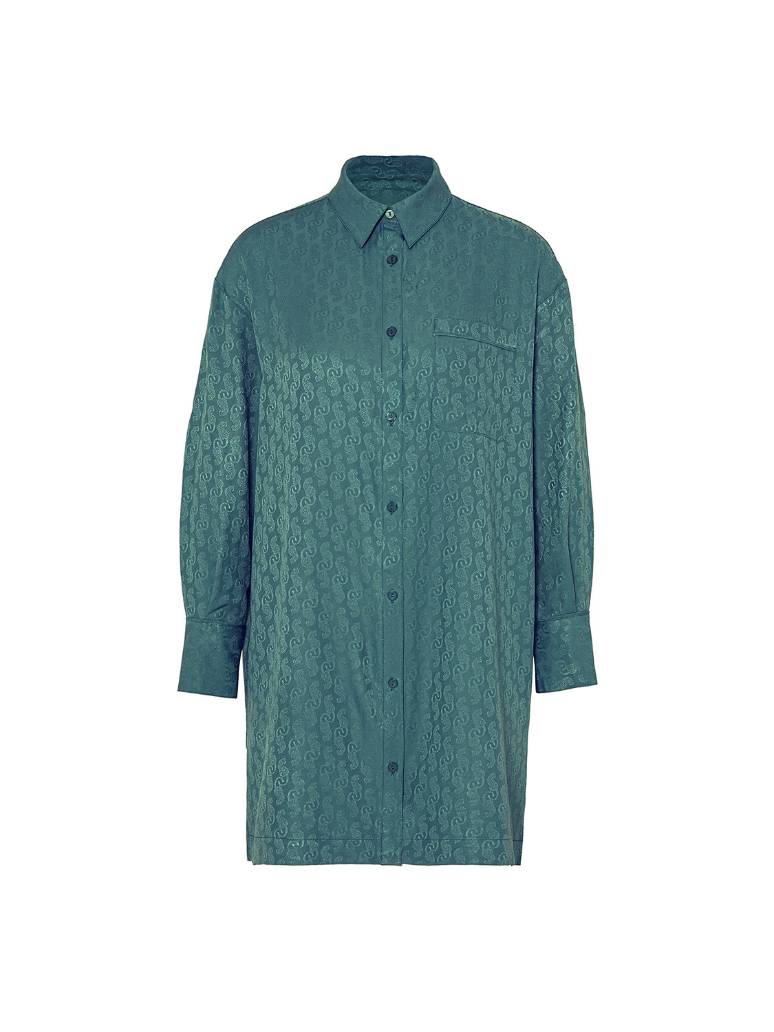 Caprice Night Shirt - Boreal Green