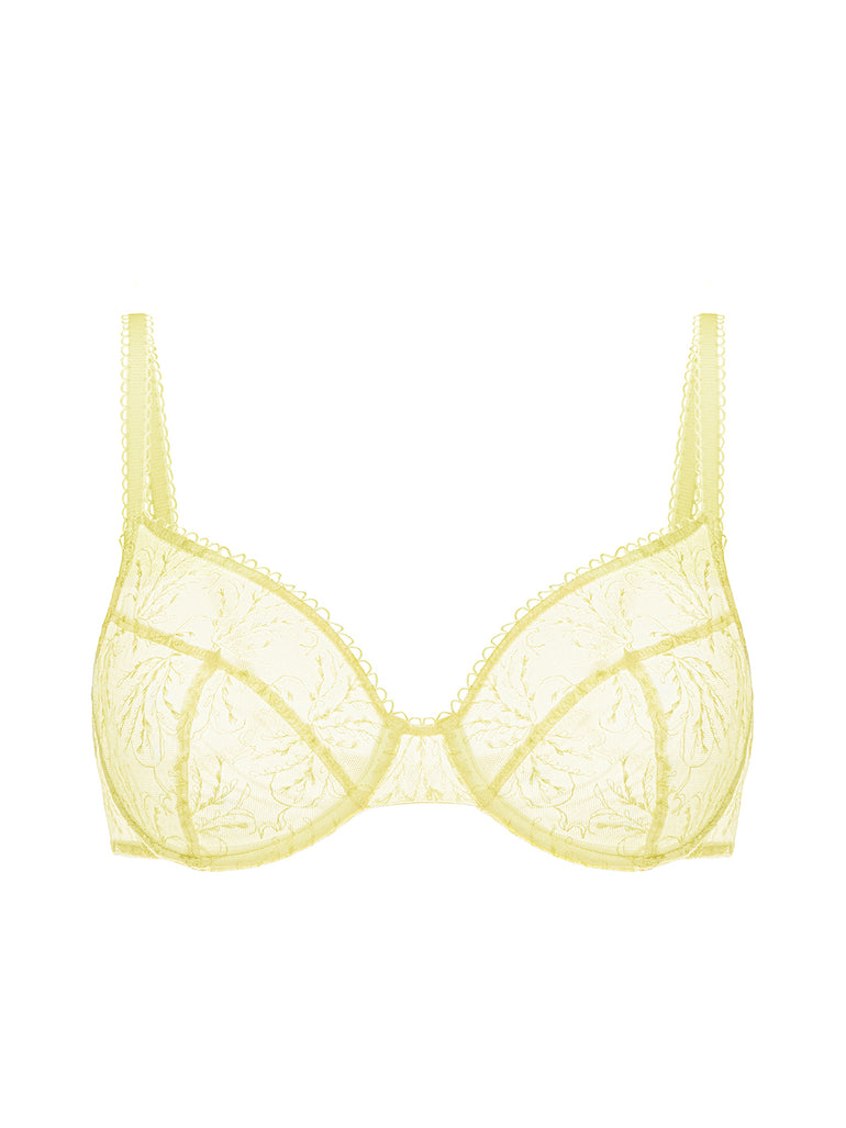 Full cup bra - Yuzu Yellow