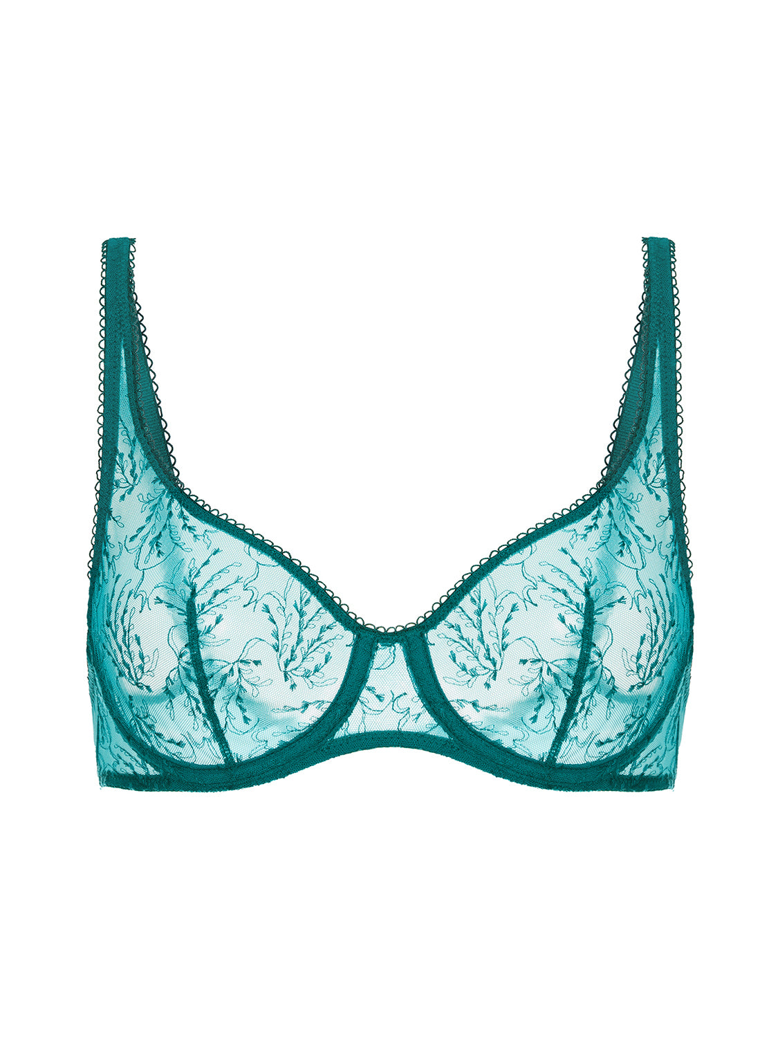 Opaline Scoop Demi - Emerald Green