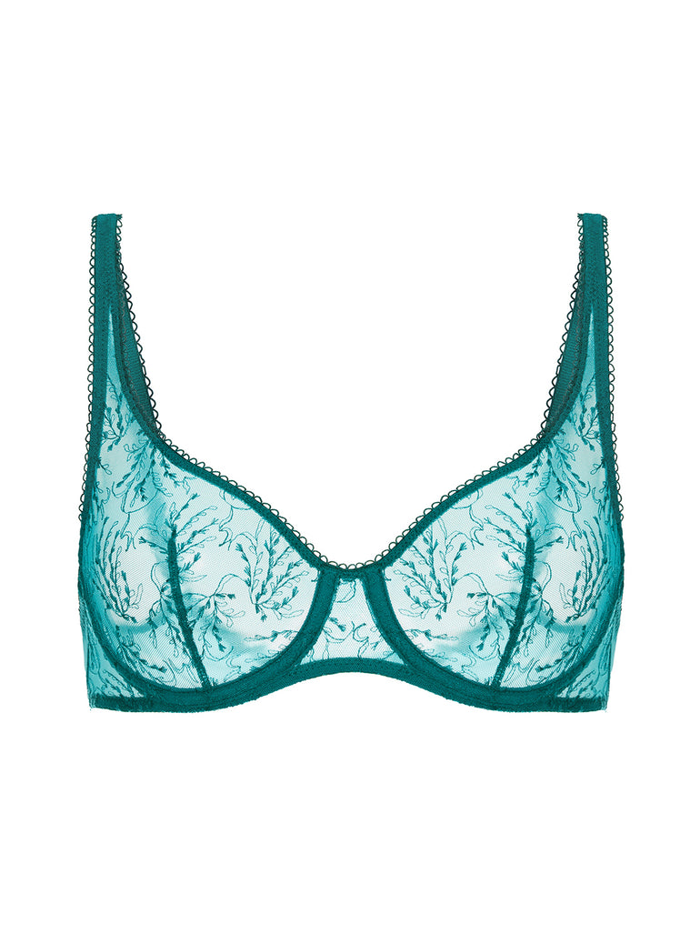 Opaline Scoop Demi - Emerald Green