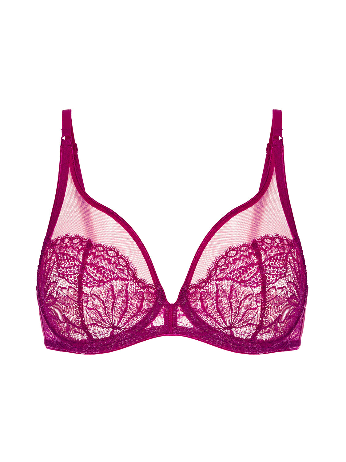 Exotica Full Coverage Plunge - Raspberry