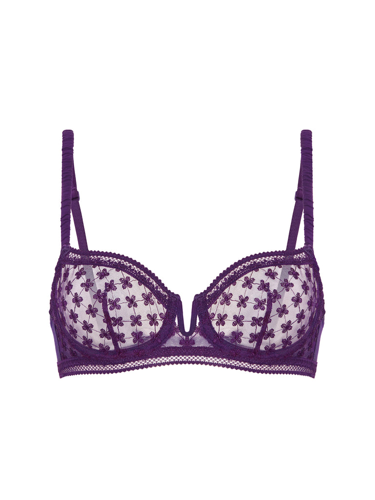 Half cup bra - Euphoria Purple