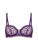 Half cup bra - Euphoria Purple