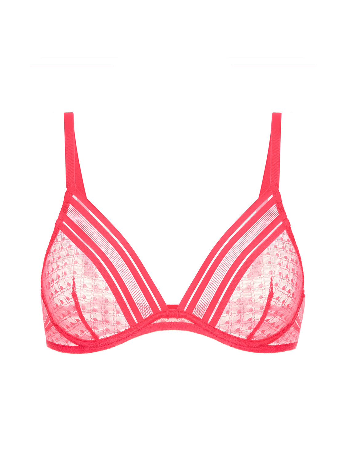 Iris Underwire Plunge - Papaya