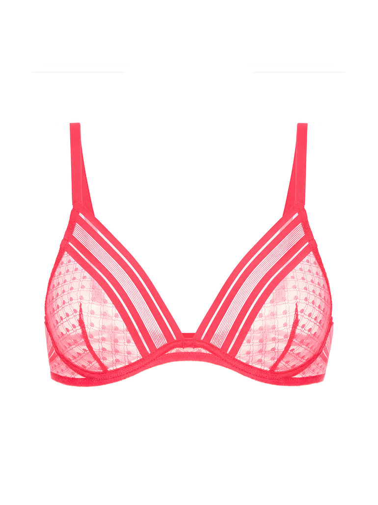 Iris Underwire Plunge - Papaya