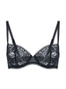 Amazone Sheer Demi - Black