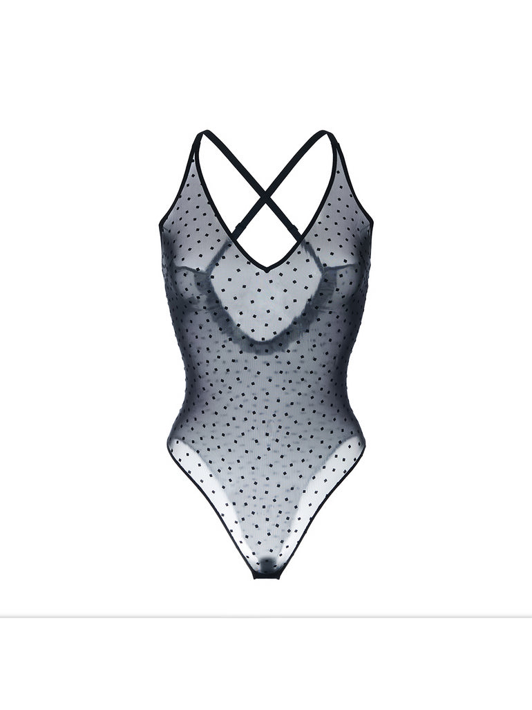 Lucie Bodysuit - Black
