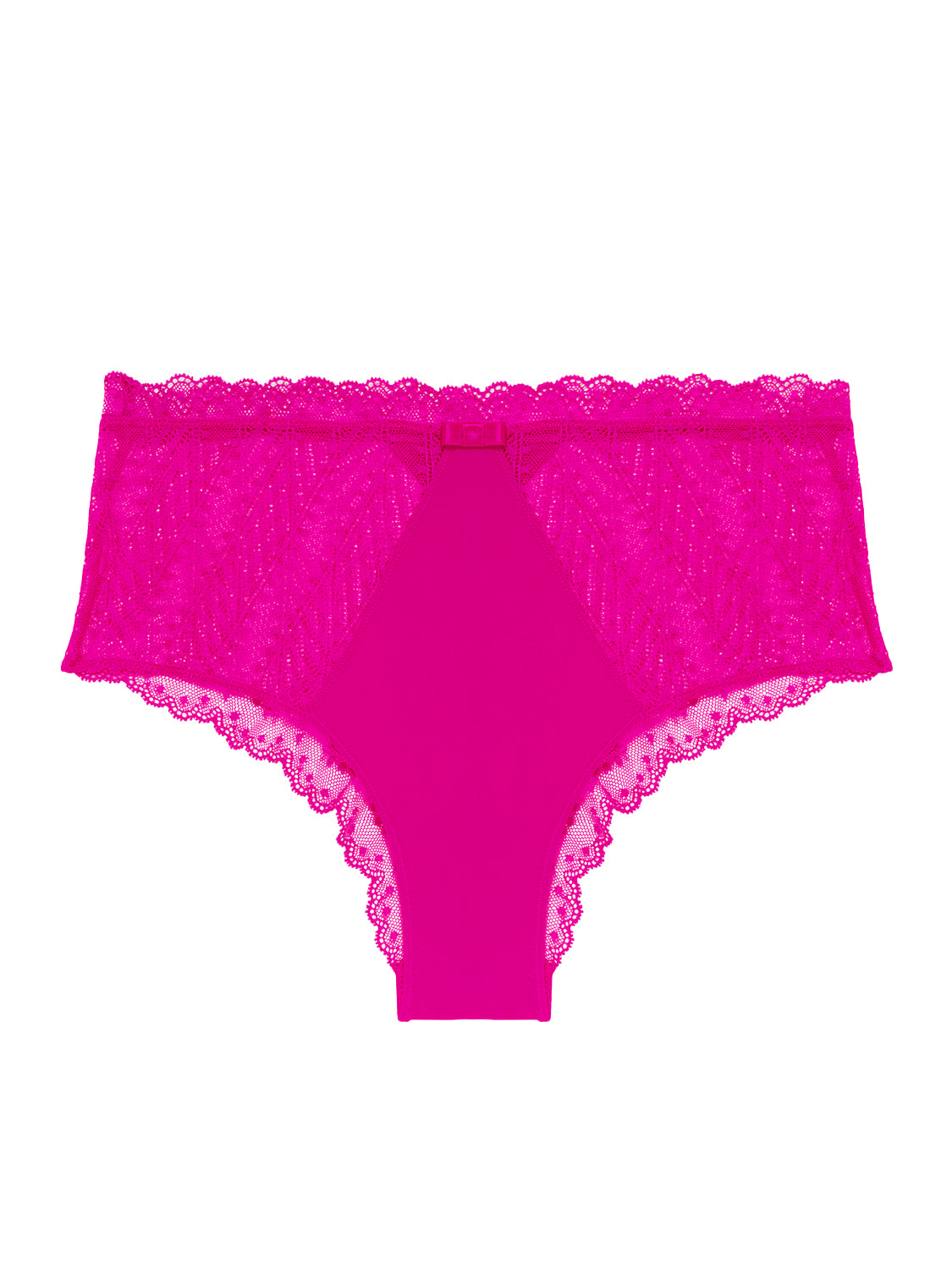 High-waist brief - Hibiscus Pink