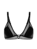 Soft cup triangle bra - Black
