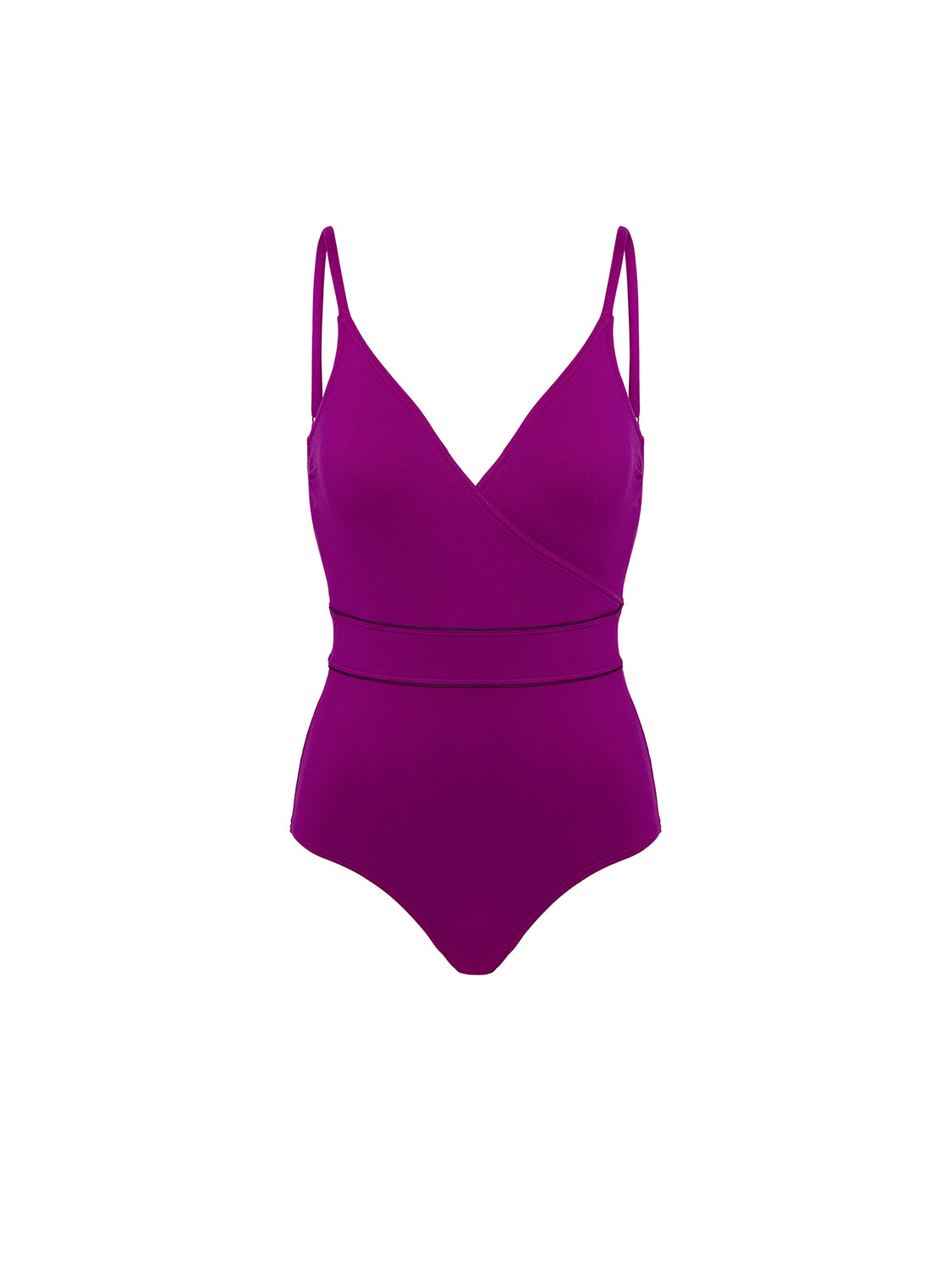 Calysta Wireless Padded One-Piece - Bougainvillea