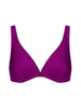 Calysta Underwire Plunge - Bougainvillea