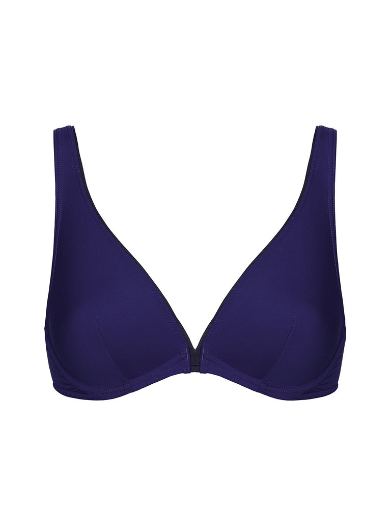 Calysta Underwire Plunge - Midnight