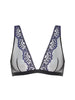 Soft cup triangle bra - Black
