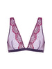 Soft cup triangle bra - Euphoria Purple