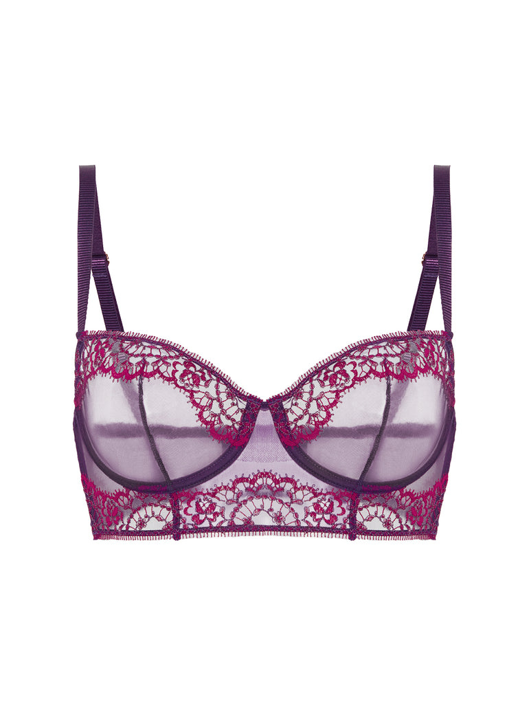 Half cup bra - Euphoria Purple