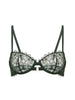 Half cup bra - Clover Green