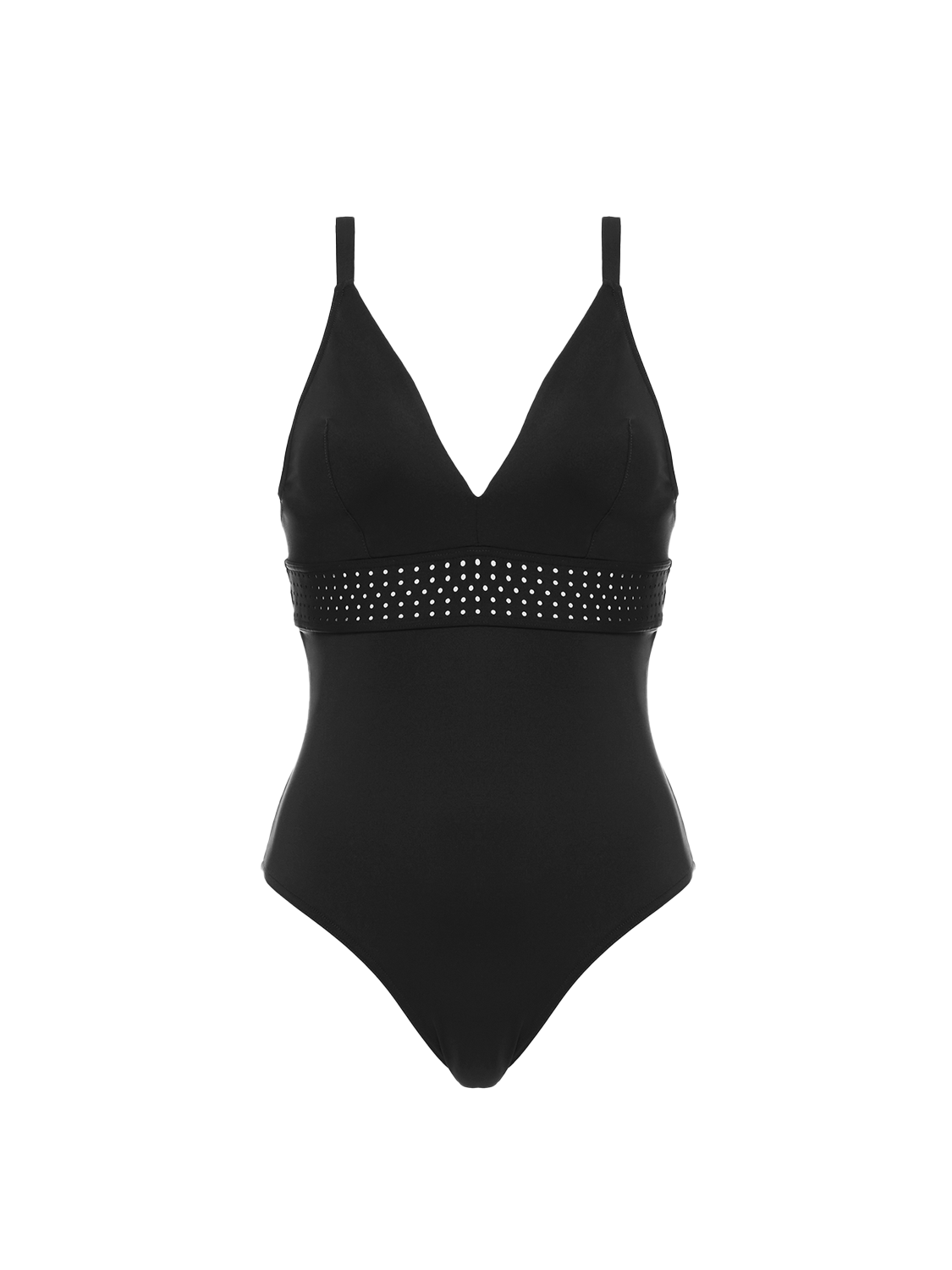 Underwired one-piece swimsuit - Black