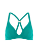 Wireless support bikini triangle - Waterfall Green