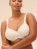 Rigid moulded bra - Natural
