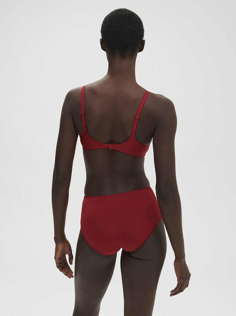 Caresse Retro Brief - Tango Red