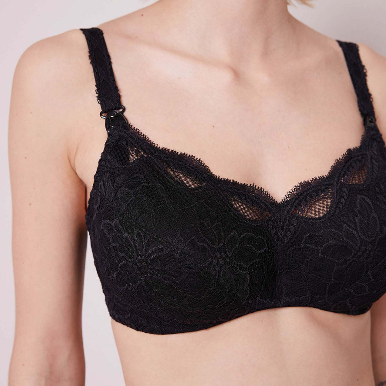 Eden Nursing Bra - Black