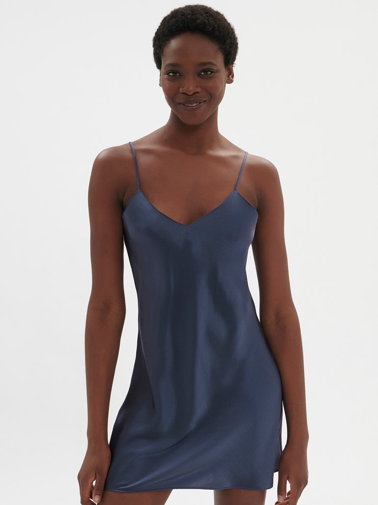 Nightdress - Cinder Blue