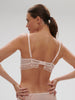 Half cup bra - Petal Powder
