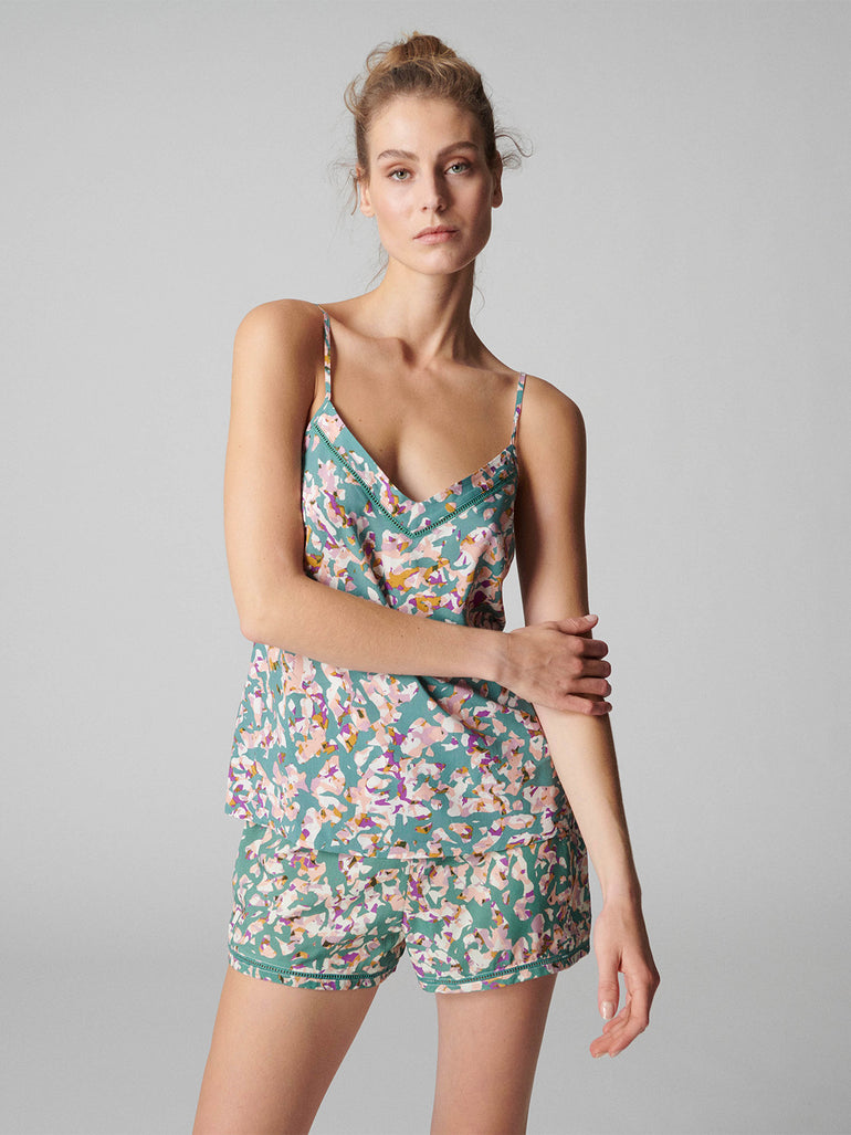 Songe Tank - Reef Print