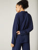 Songe Long Sleeve Top - Night Blue