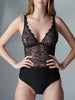 Freesia Bodysuit - Black