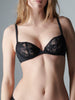 Victoire Sheer Demi - Black