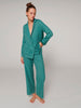 Caprice Long Sleeve Top - Boreal Green