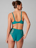 Opaline Retro Brief - Emerald Green