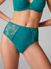 Opaline Retro Brief - Emerald Green